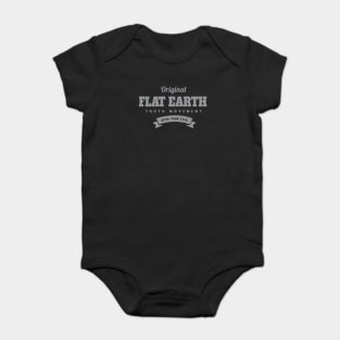 Flat Earth Original Baby Bodysuit